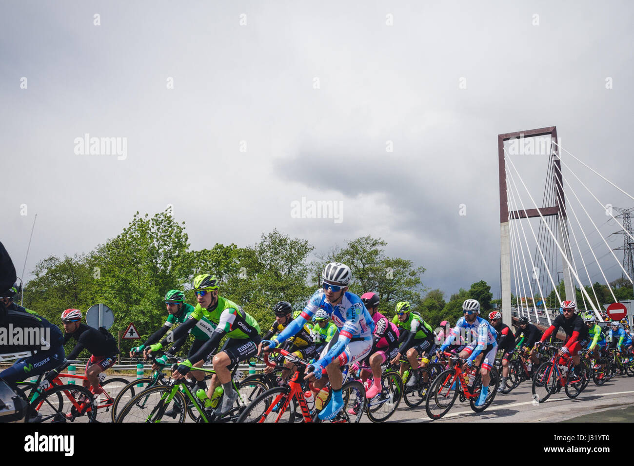 30.04.2017, Asturias, España. Vuelta Asturias, Stufe 2. Foto: Cronos/Alvaro Campo Stockfoto