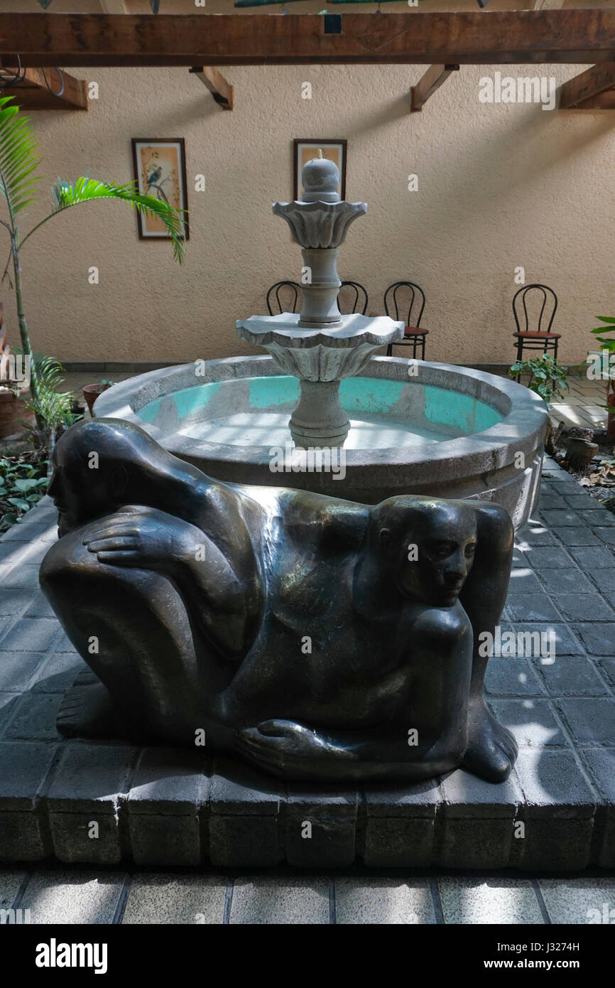 Nirvana vegetarisches Restaurant in Mexico City, Mexiko. Roma-Viertel Stockfoto