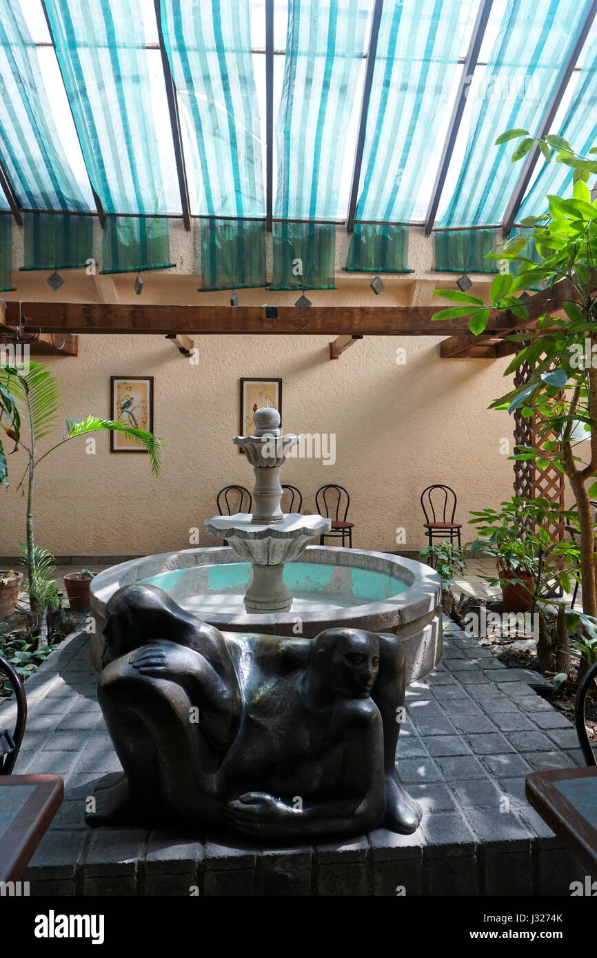 Nirvana vegetarisches Restaurant in Mexico City, Mexiko. Roma-Viertel Stockfoto