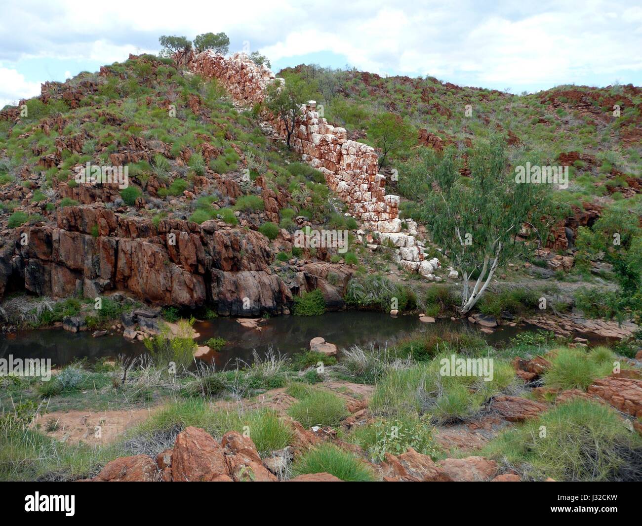 Chinesische Mauer in Westaustralien Stockfoto