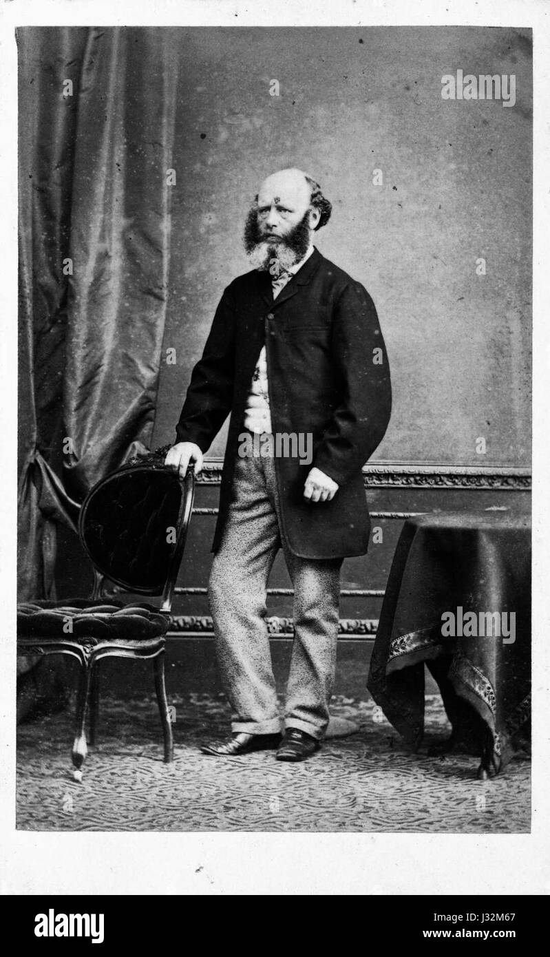 Charles Decimus Barraud (1833-1897). Zwischen 1864 und 1870. Foto von Swan & Wrigglesworth, Wellington und Napier. Referenz Nummer PA1-Q-037-02-3 Stockfoto