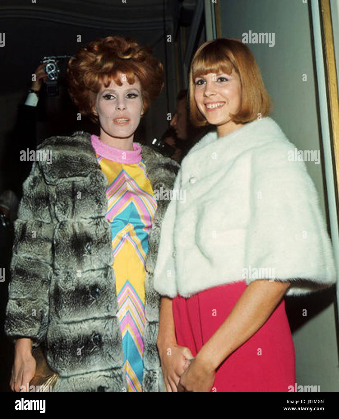 San Remo 1968 Ornella Vanoni e Marisa Sannia Stockfoto