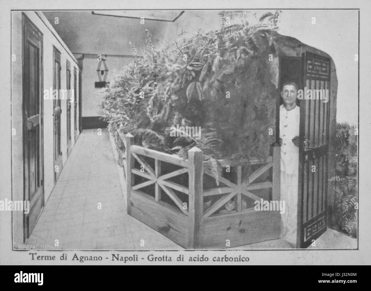 Terme di Agnano 6 Stockfoto