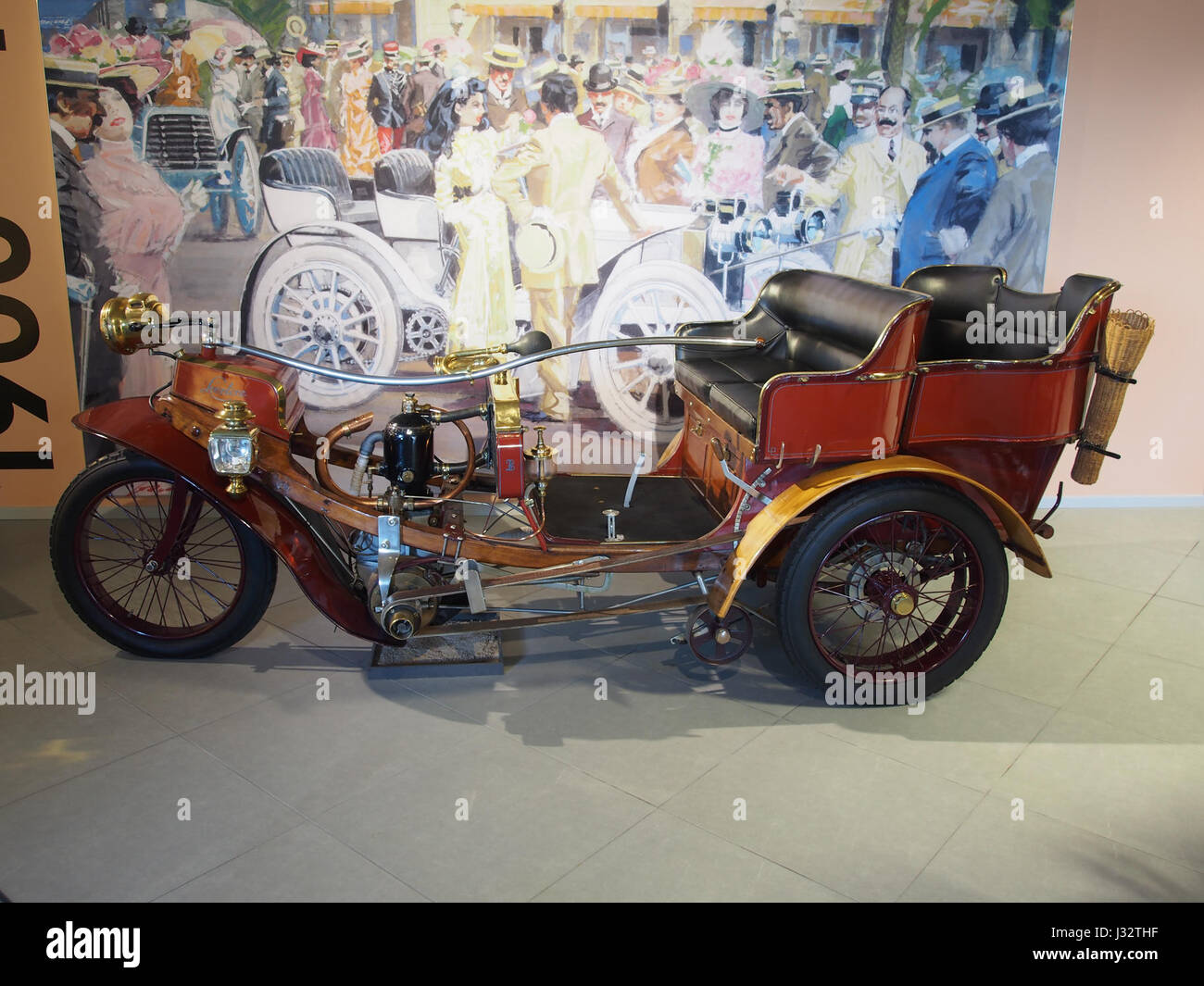 1898 Lacroix et Delaville La Nef 699cc 1 Zylinder 2.25hp photo6 Stockfoto