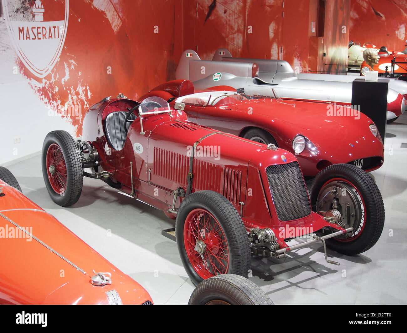 1933 Maserati 8CM Monoposto Grand Prix Auto 8 Zylinder 220PS 3 Liter pic8 Stockfoto