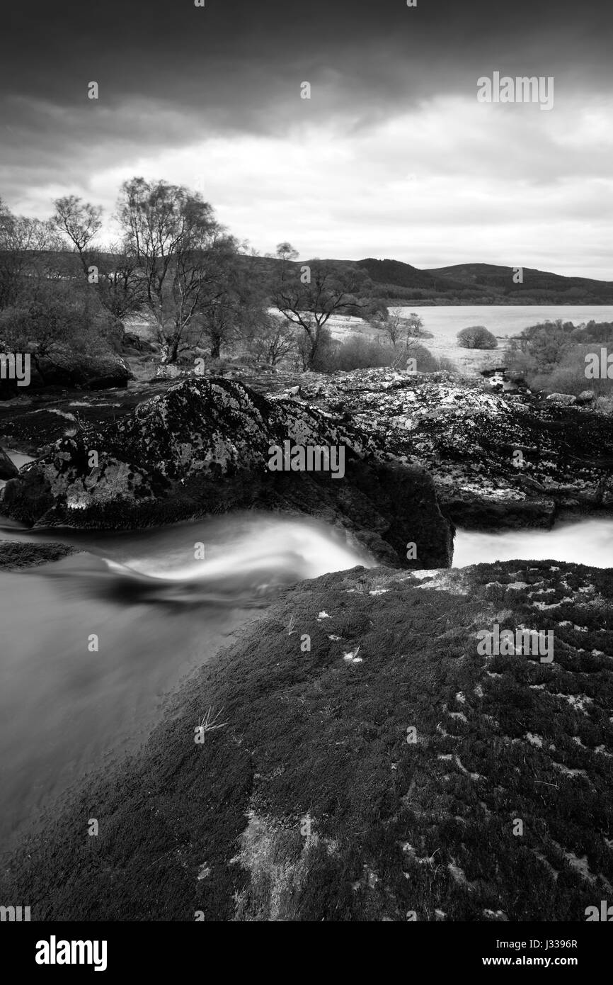 Foto von Jamie Callister ©. Llyn Celyn, Bala, Gwynedd, Nordwales, 28. April 2017. Stockfoto