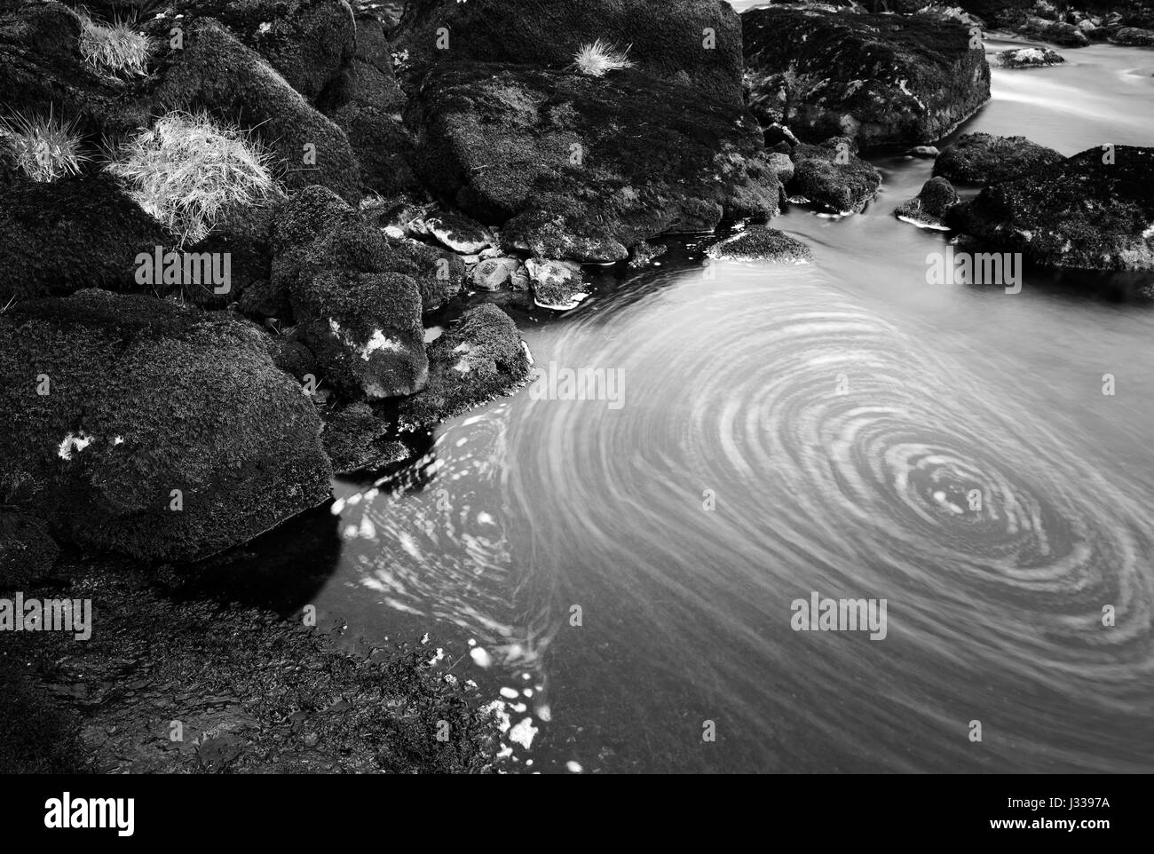 Foto von Jamie Callister ©. Llyn Celyn, Bala, Gwynedd, Nordwales, 28. April 2017. Stockfoto