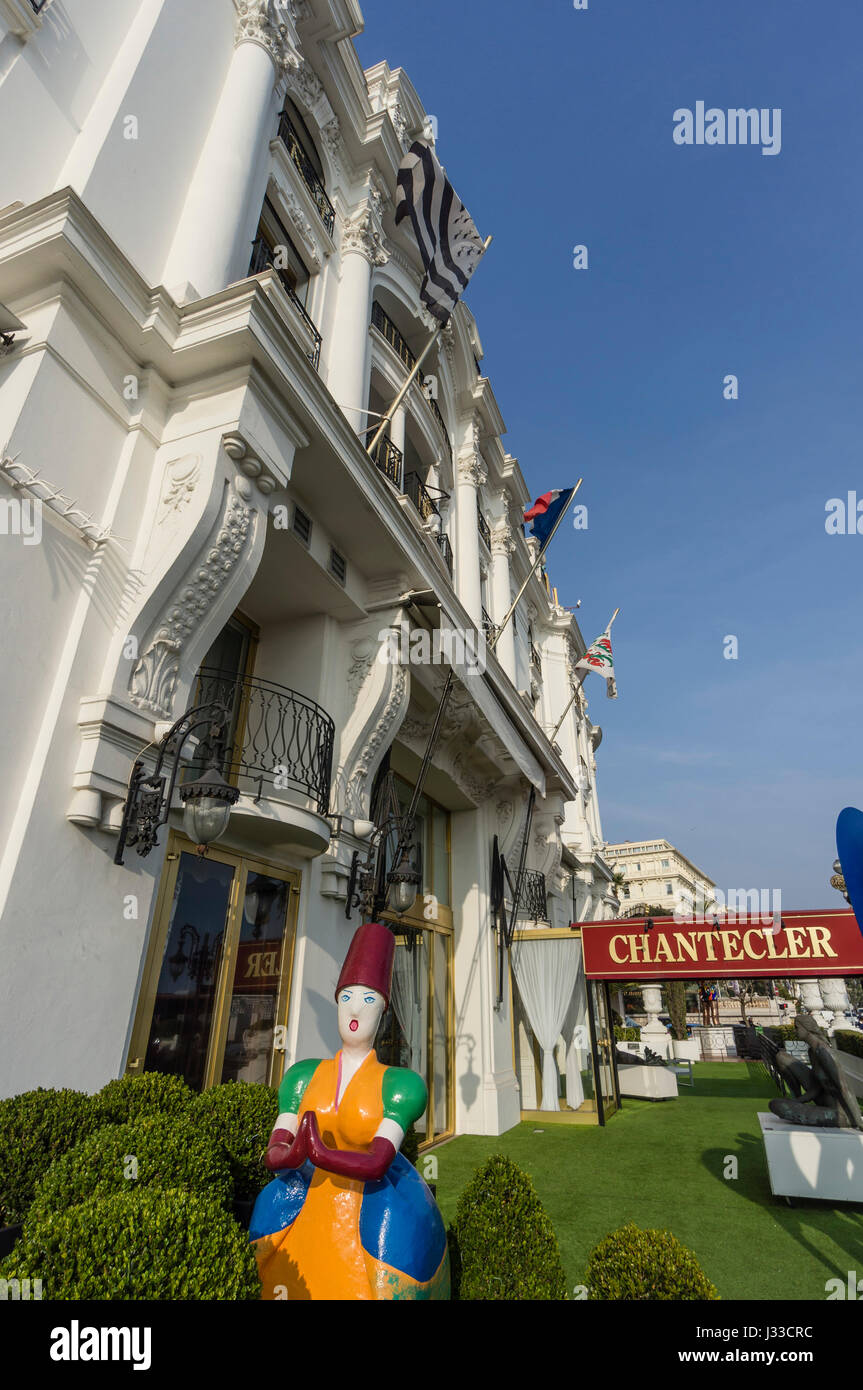 Restaurant Chantecler, Hotel Negresco, Nizza, Alpes Maritimes, Provence, Côte d ' Azur, Mittelmeer, Frankreich, Europa Stockfoto
