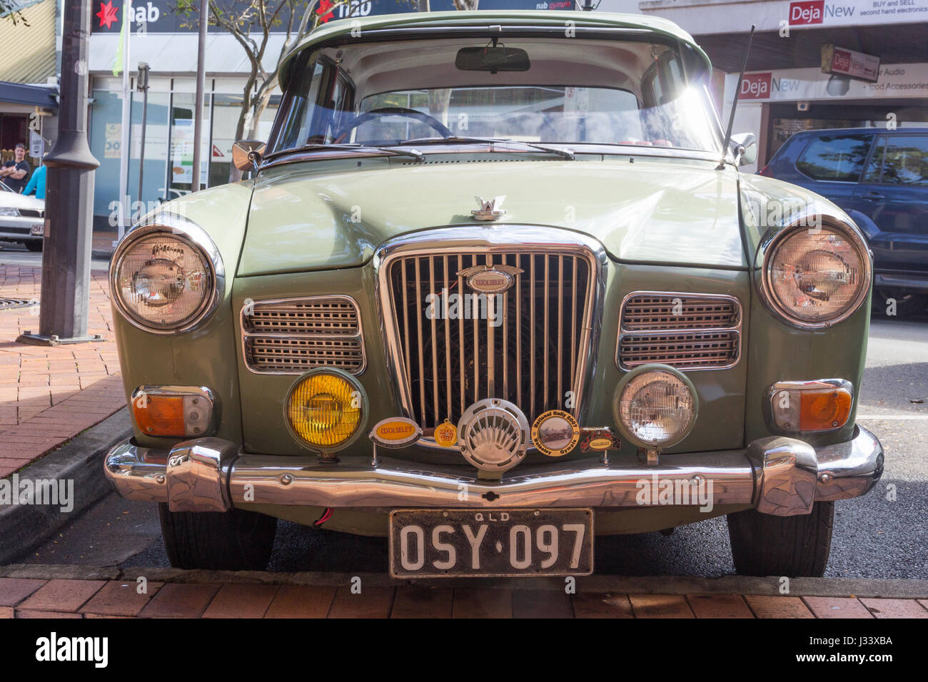 Wolseley 24/80 Limousine motor Oldtimer Stockfoto