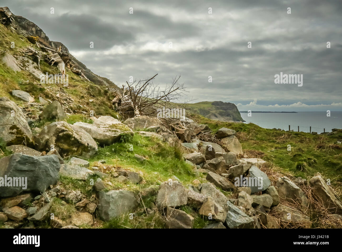 Nant Gwythern, einem verlorenen Dorf in Nord-Wales, jetzt ein kulturelles Zentrum für die walisische Sprache Stockfoto