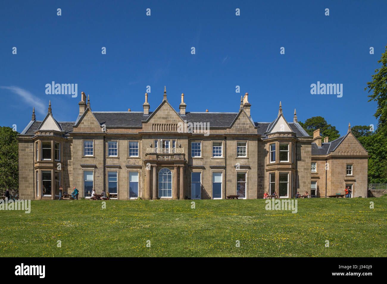 Raasay House, einem vor kurzem renovierten historischen Clan Herrenhaus als Hotel und outdoor-Activity-Center auf der Isle of Raasay, Schottland Stockfoto