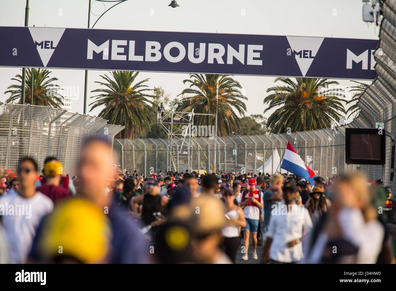 2017 australischen Formel 1 Grand Prix Stockfoto