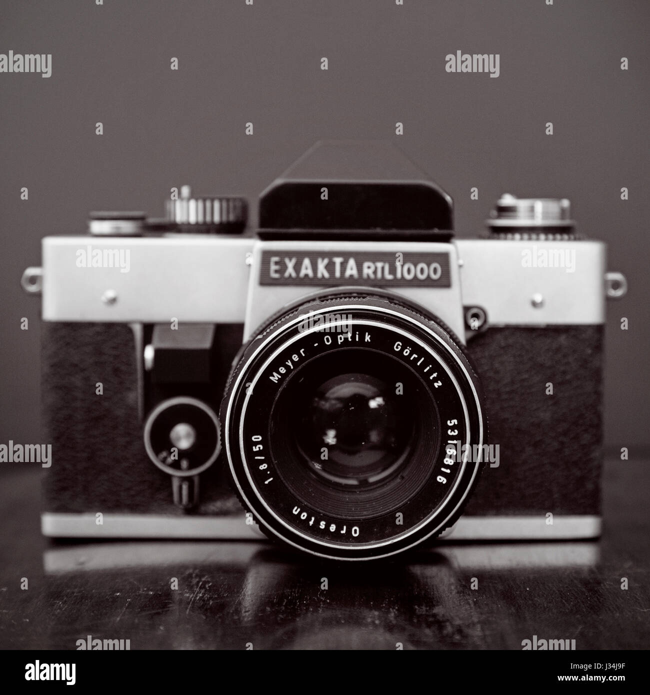 Exacta RTL 1000 Vintage-Kamera Retro Stockfoto
