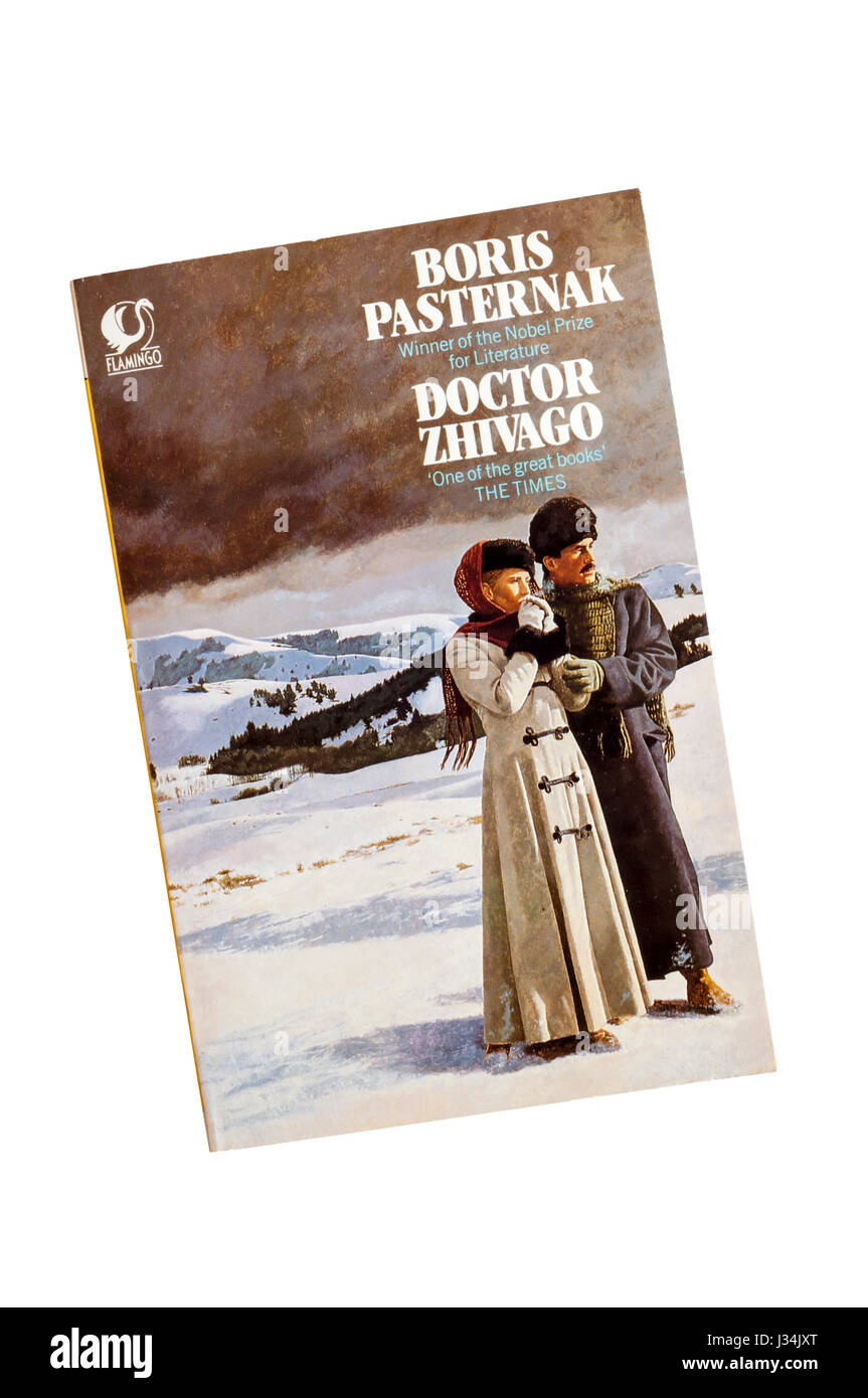 Eine Taschenbuchausgabe von der russischen Roman Doktor Zhivago von Boris Pasternak.  Zuerst veröffentlicht in 1957. Stockfoto