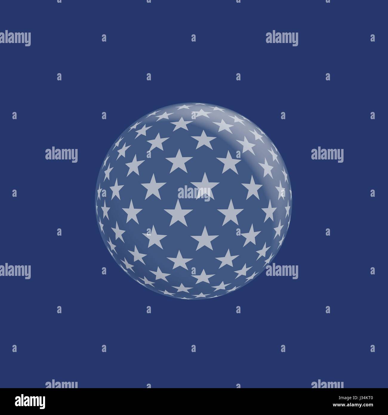 Abstrakte geometrische Form Stock Vektor