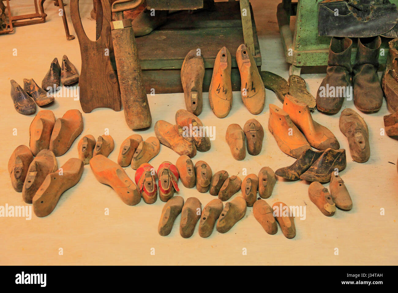 Museo della Civilta Contadina, Bauernmuseum, La Rocca, Novellara Burg Novellara, Provinz Reggio Emilia, Emilia-Romagna, Italien Stockfoto
