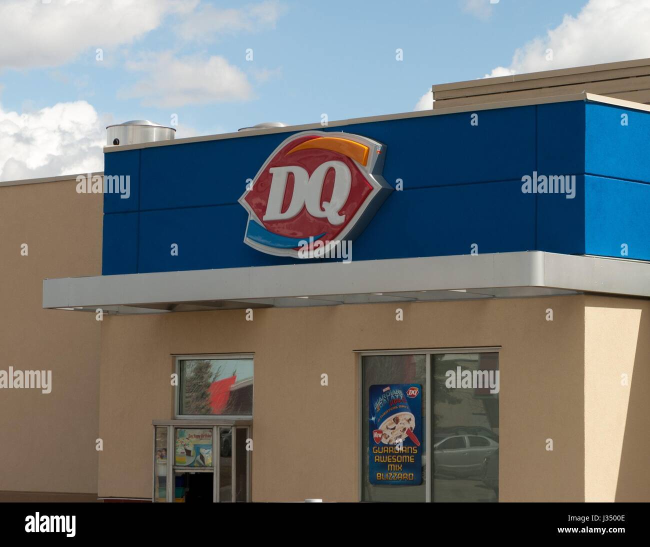 Eine Dairy Queen Grill & Chill-Lage in Calgary, Alberta, Kanada Stockfoto