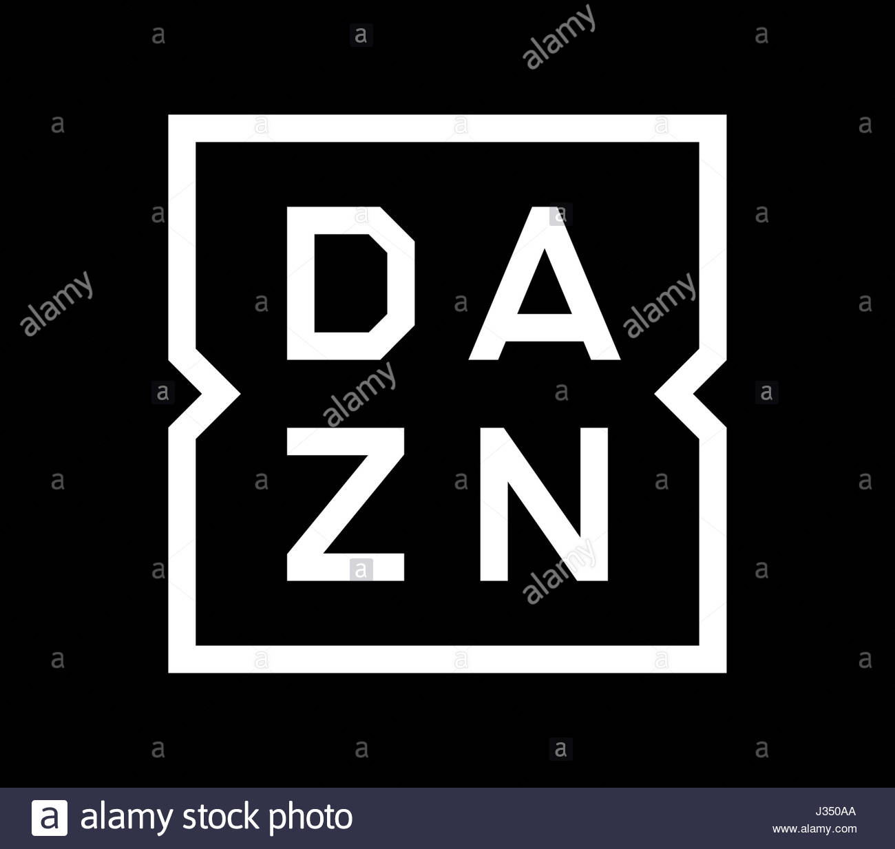 DAZN Symbol Logo Hintergrund Stockfoto, Bild 139636962 Alamy