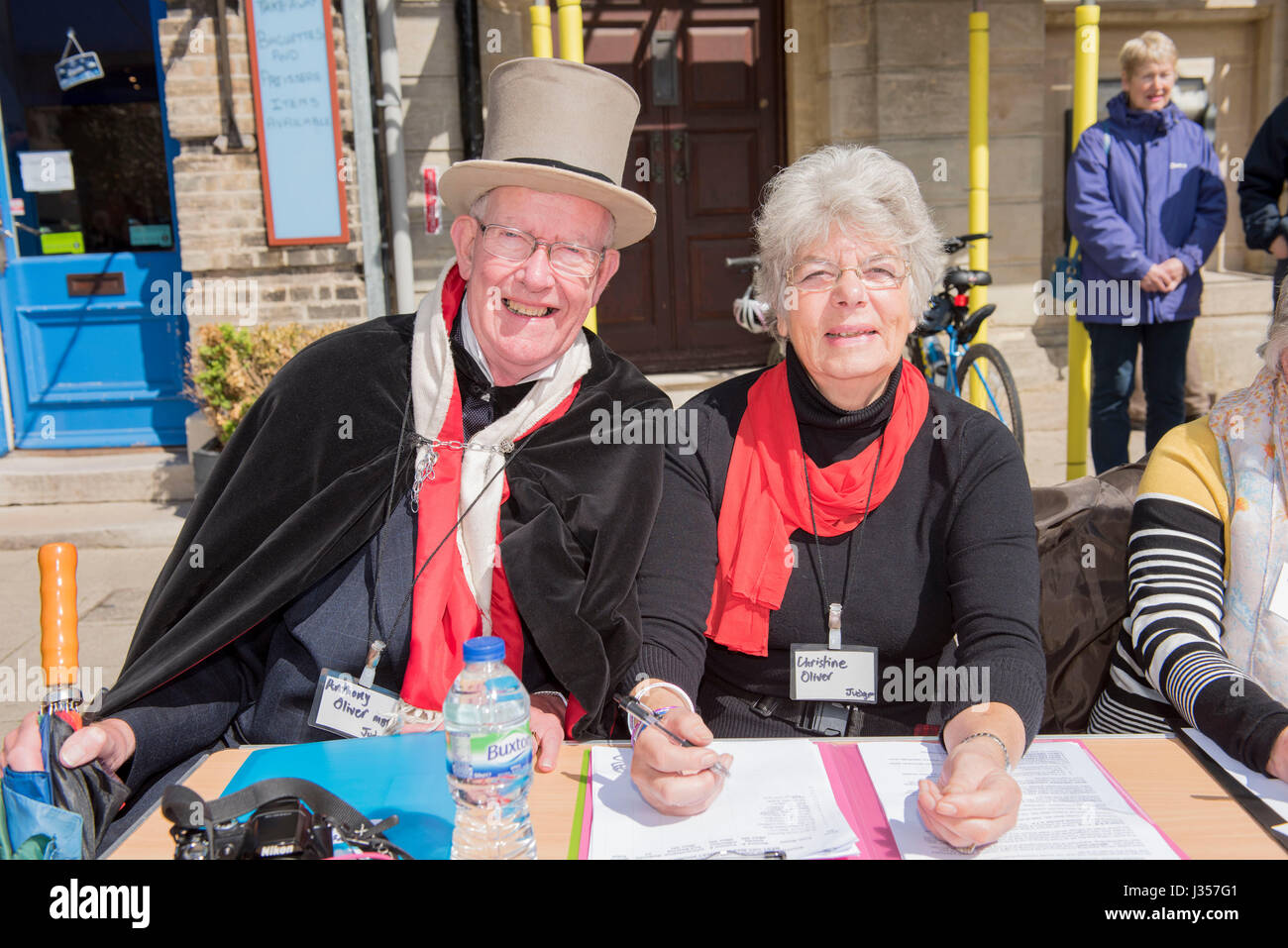 Richter-Freeman Wimborne Anthony Oliver und Christine Oliver. Stockfoto