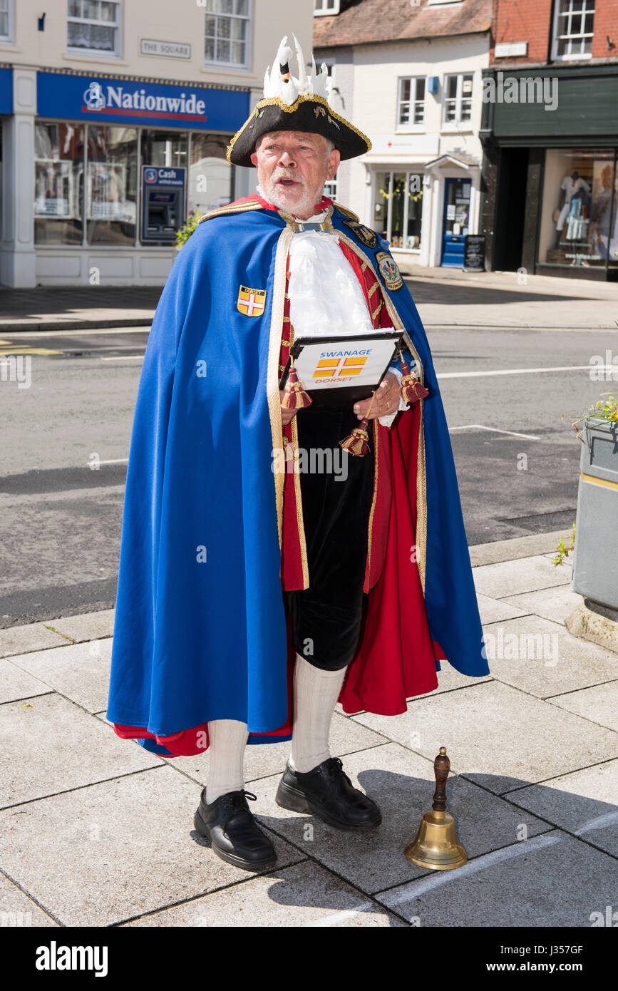 Andrew Flemming - Swanage. Dieses Ereignis war ursprünglich Bestandteil der Blandford Forum georgischen Fayre seit vielen Jahren aber findet nun alle zwei Jahre hier in Stockfoto