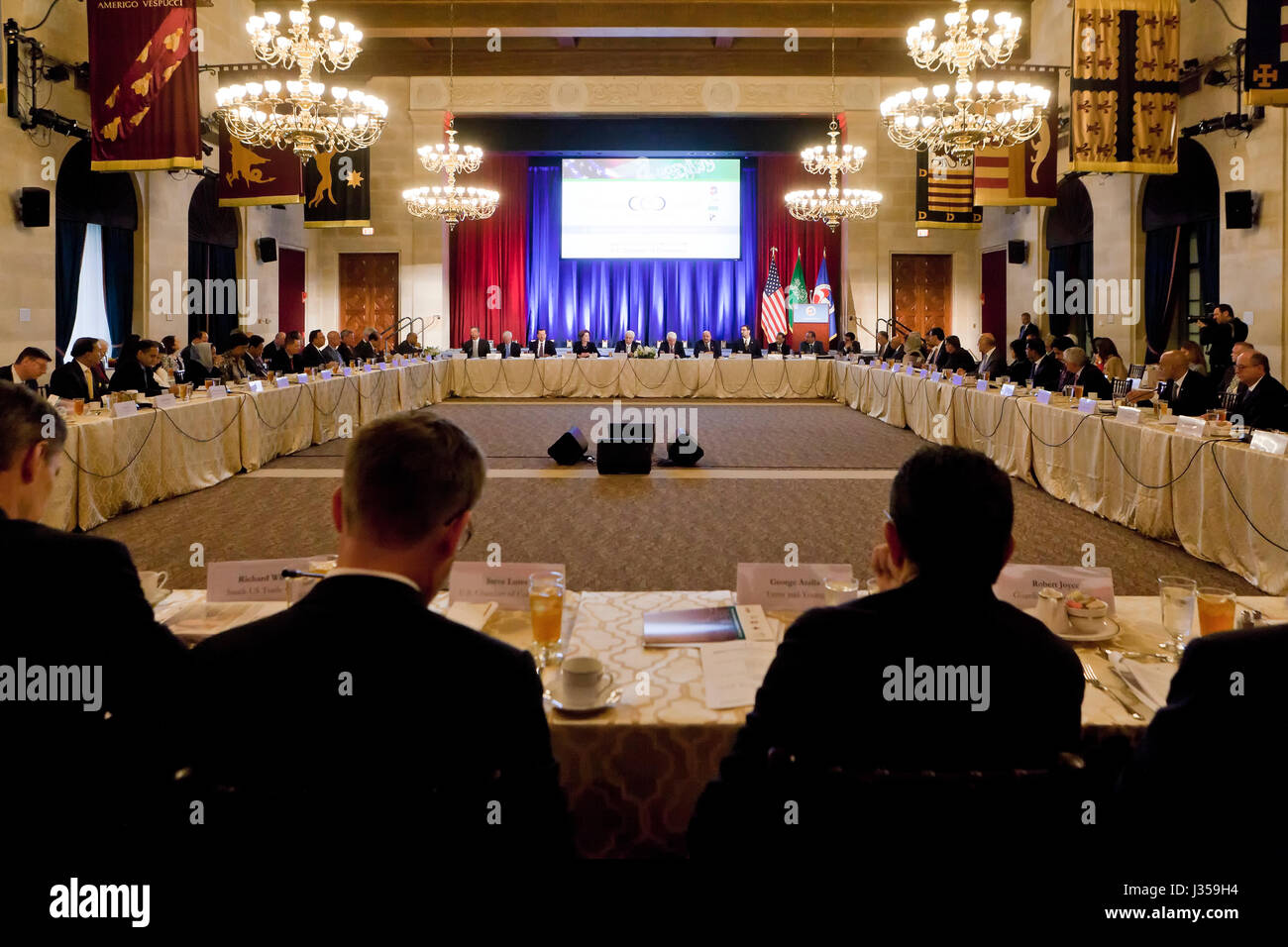 UNS - Saudi-CEO Summit - US-Handelskammer, Washington, DC USA Stockfoto