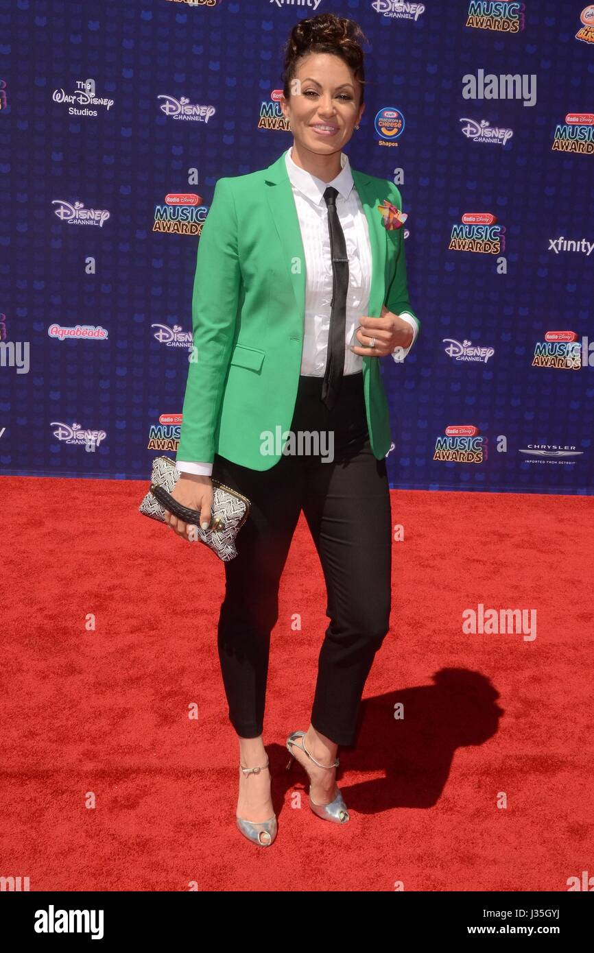 Genevieve Goings im Ankunftsbereich für Radio Disney Music Awards - Ankünfte, Microsoft Theater, Los Angeles, CA 29. April 2017. Foto von: Priscilla Grant/Everett Collection Stockfoto