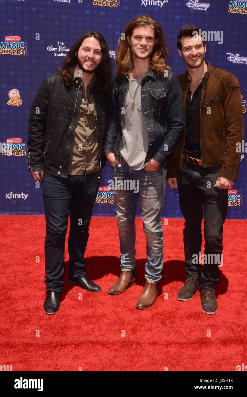 Levon bei der Ankunft für Radio Disney Music Awards - Ankünfte, Microsoft Theater, Los Angeles, CA 29. April 2017. Foto von: Priscilla Grant/Everett Collection Stockfoto