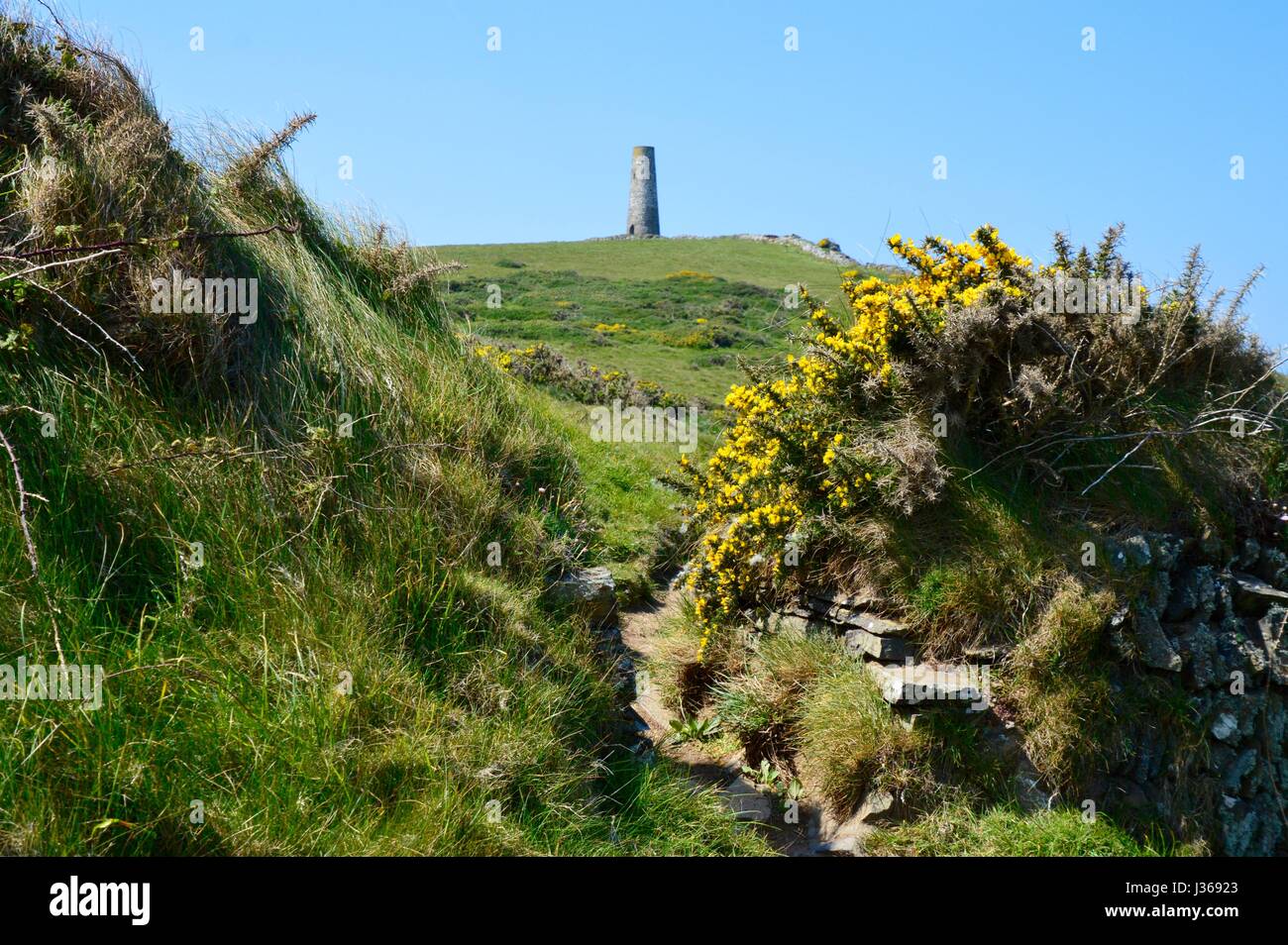 Stepper Point Daymark Stockfoto