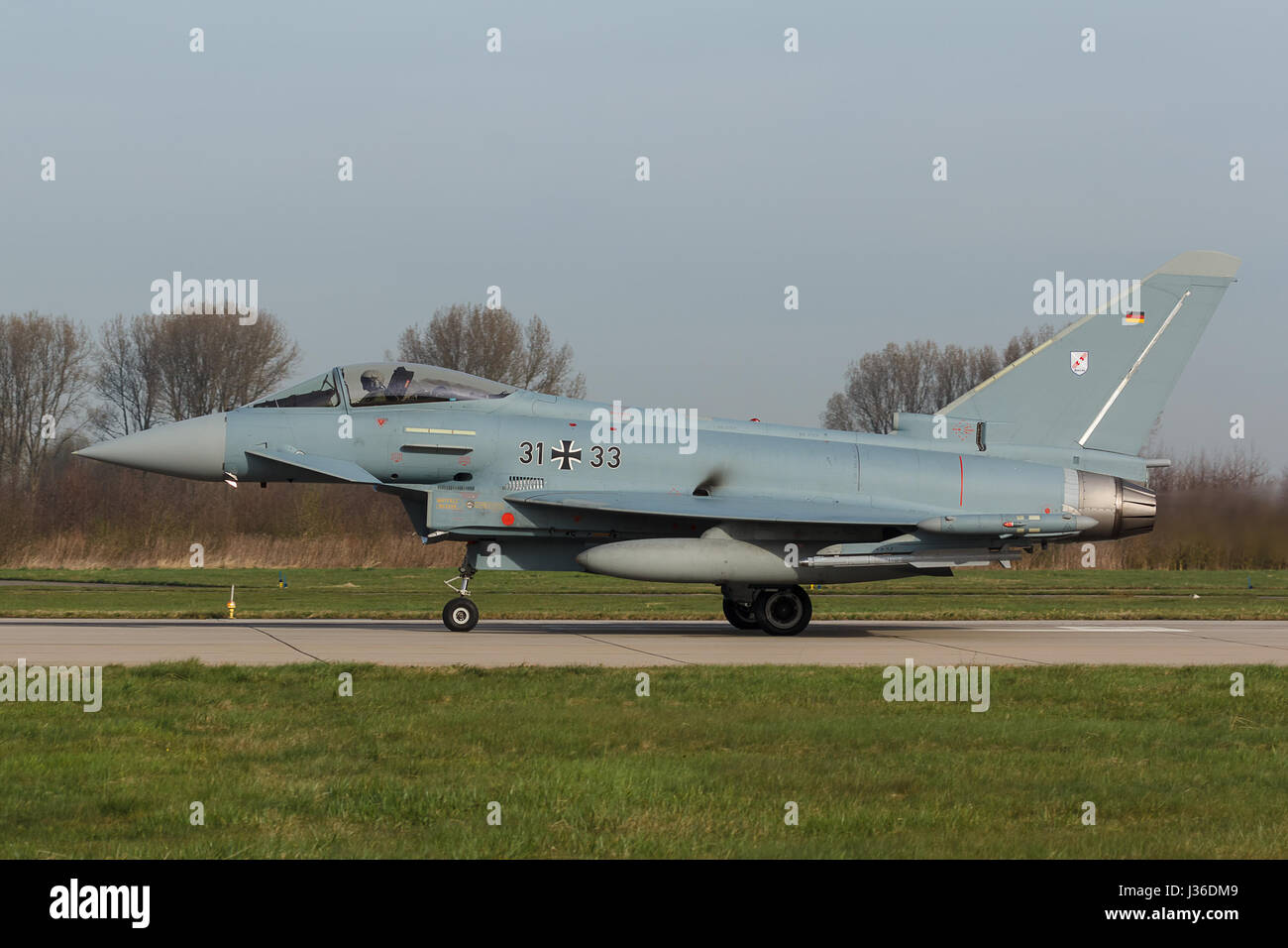 Eurofighter EF2000 Taifun während der Friesischen Flagge Übung Stockfoto
