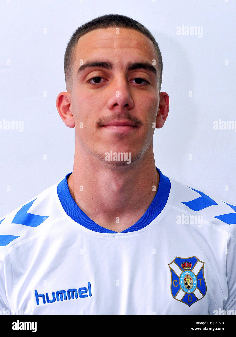 Spanien - Primera Division B 123   2016-2017 / (Club Deportivo Tenerife) - Oscar Gonzalez Hernandez "Oscar Gonzalez" Stockfoto