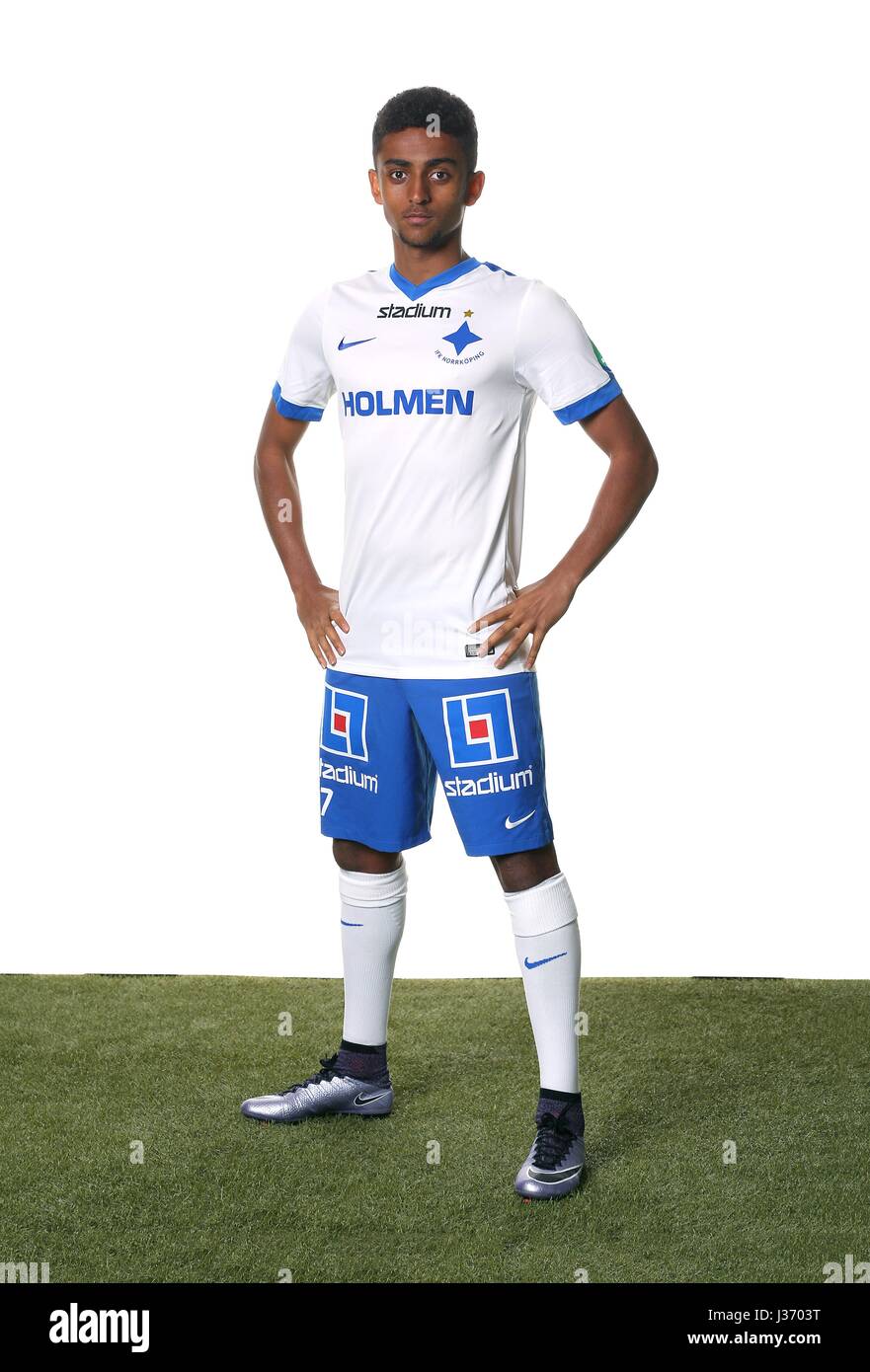 Tesfaldet Tekie Helfigur Leverans Allsvenskan 2016 Fotboll Stockfotografie Alamy