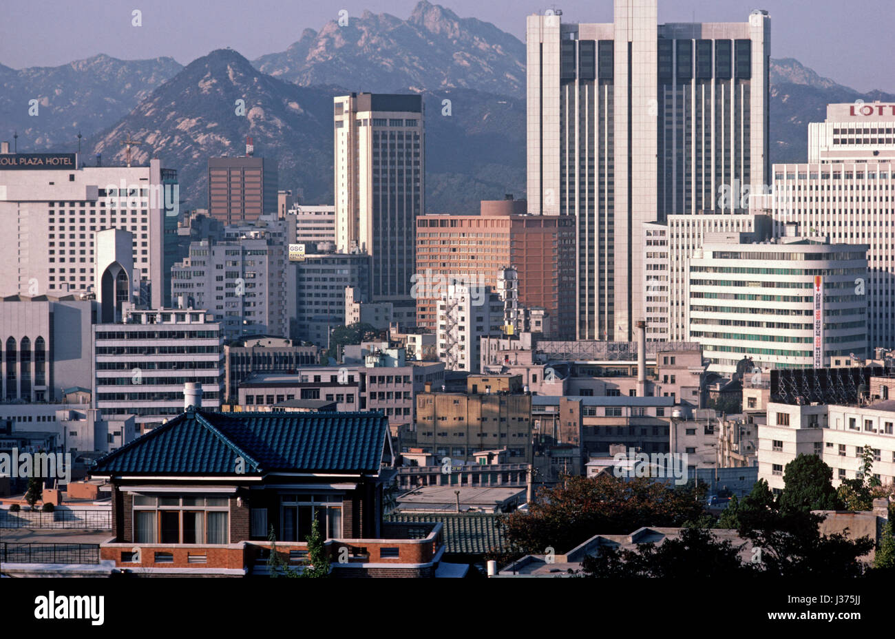 Stadt Seoul, Südkorea, Asien Stockfoto