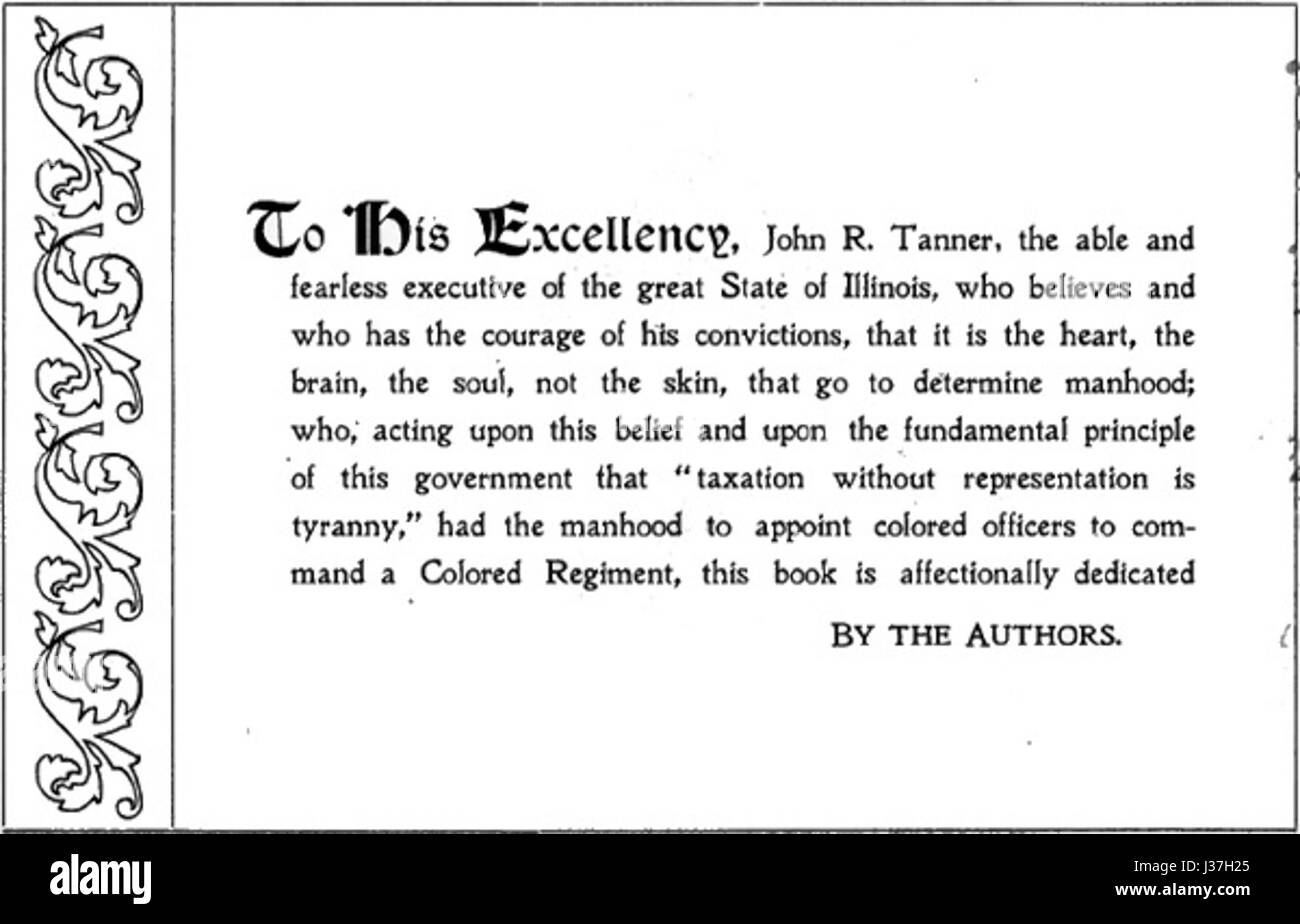 Die Einweihung des 8. Illinois Volunteer Infantry (USV) Monuments im Jahr 1899 markiert das Gedenken an ihren Dienst während des Amerikanischen Bürgerkriegs. Dieser Verweis unterstreicht die Bedeutung ihrer historischen Rolle und Anerkennung. Stockfoto