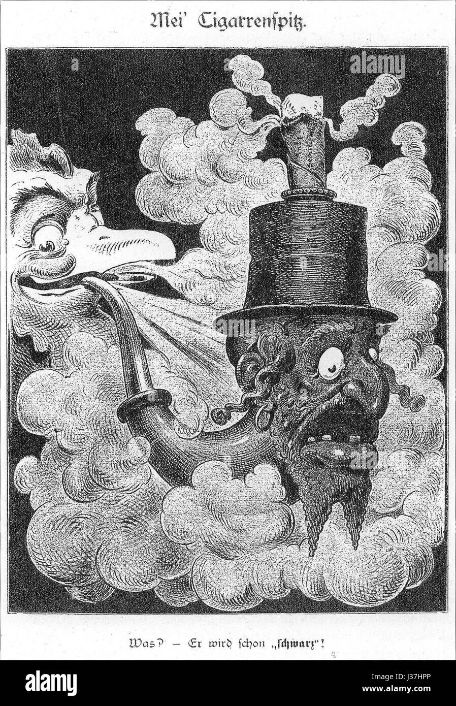 Cigarrenspitz bezieht sich auf eine Zigarrenart, oft mit einer spitzen Spitze, die in europäischen und historischen Zusammenhängen verwendet wird. Der Begriff kann sich sowohl auf den Stil als auch auf die Verpackung dieser Zigarren beziehen. Stockfoto