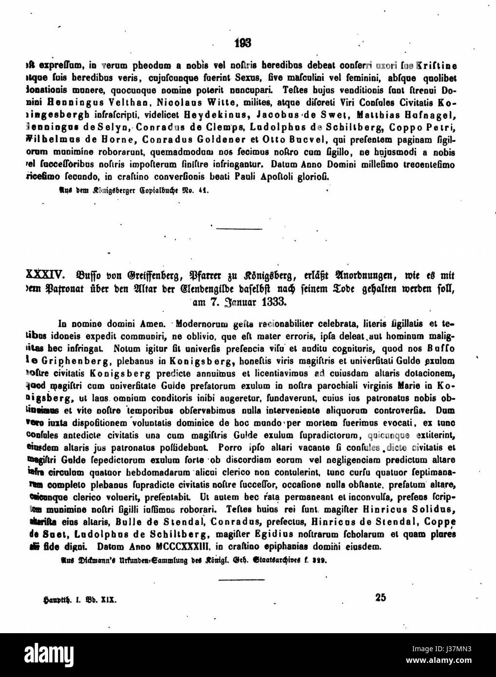 Dieses Dokument mit der Bezeichnung DE CDB 1 19 1935 stellt eine historische Aufzeichnung aus dem Jahr 1935 dar. Es enthält wahrscheinlich wichtige Details zu den Ereignissen, Politiken oder Zahlen dieser Zeit und bietet Einblicke in den politischen oder historischen Kontext der 1930er Jahre Stockfoto