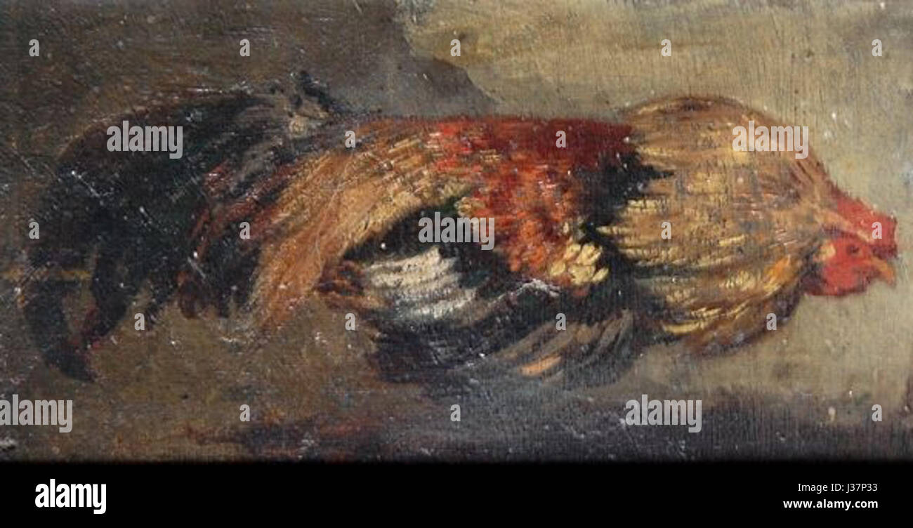 Der Hahn, ein deutscher Begriff, der „der Hahn“ bedeutet, könnte sich auf eine kulturelle Referenz oder ein historisches Objekt beziehen, das in deutscher Tradition oder Kunst mit dem Hahn in Verbindung gebracht wird. Es kann auch mit Folklore oder historischen Darstellungen dieses Tieres in verschiedenen Zusammenhängen in Verbindung gebracht werden. Stockfoto