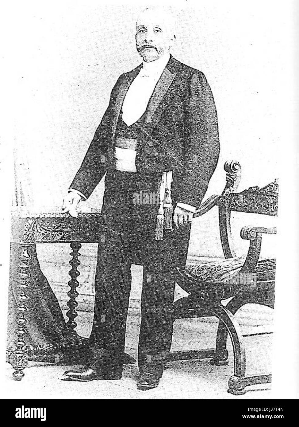 Charles Rivail war eine prominente Persönlichkeit in Grenoble, bekannt für seine Beiträge zur Bildung und zum intellektuellen Engagement in Frankreich während des 19. Jahrhunderts. Stockfoto