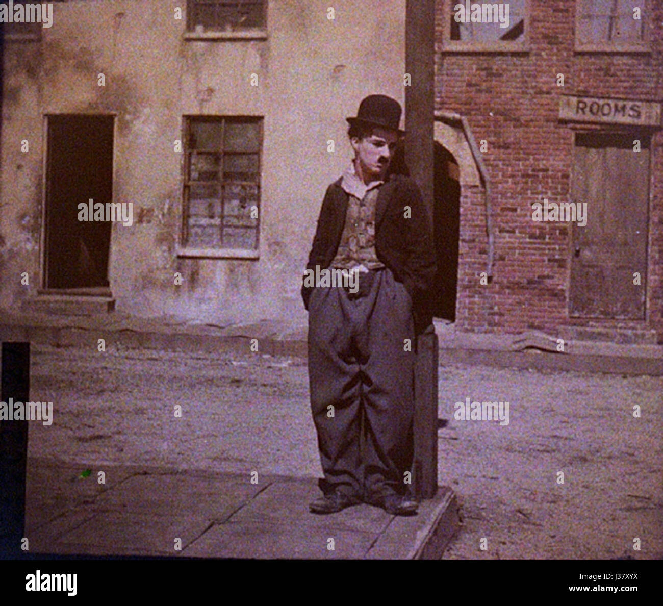 Charlie Chaplin von Charles C. Zoller 4 Stockfoto