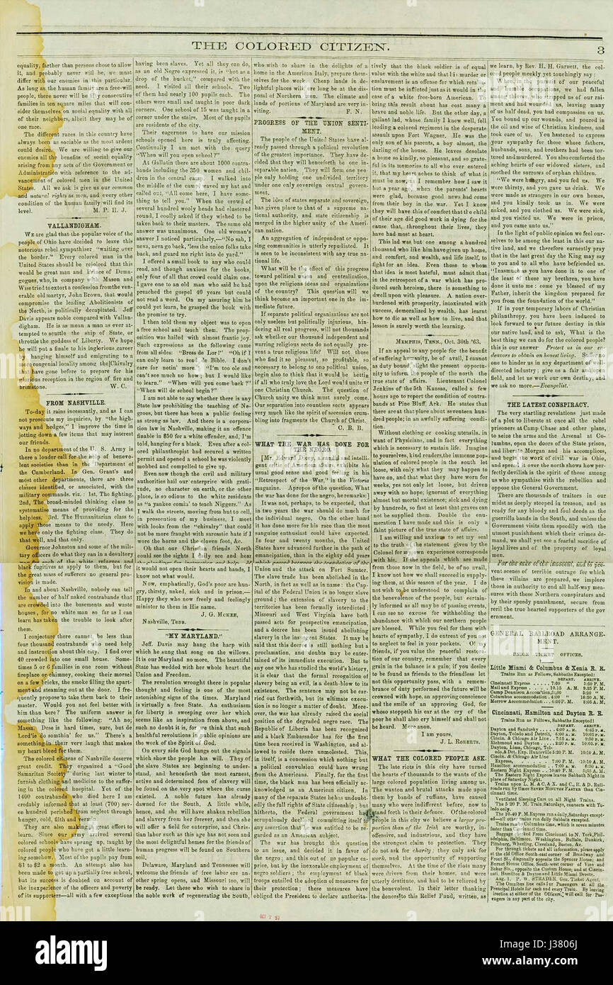 Coloredcitizen3 Stockfoto