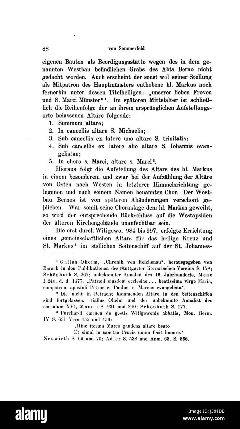 De Alemannia XXXIV 096 ist eine Publikation, die sich mit der Geschichte und Kultur des Alemannischen Stammes befasst und ihre Rolle in der europäischen Geschichte und ihre Interaktion mit anderen Stämmen und Reichen beschreibt. Stockfoto