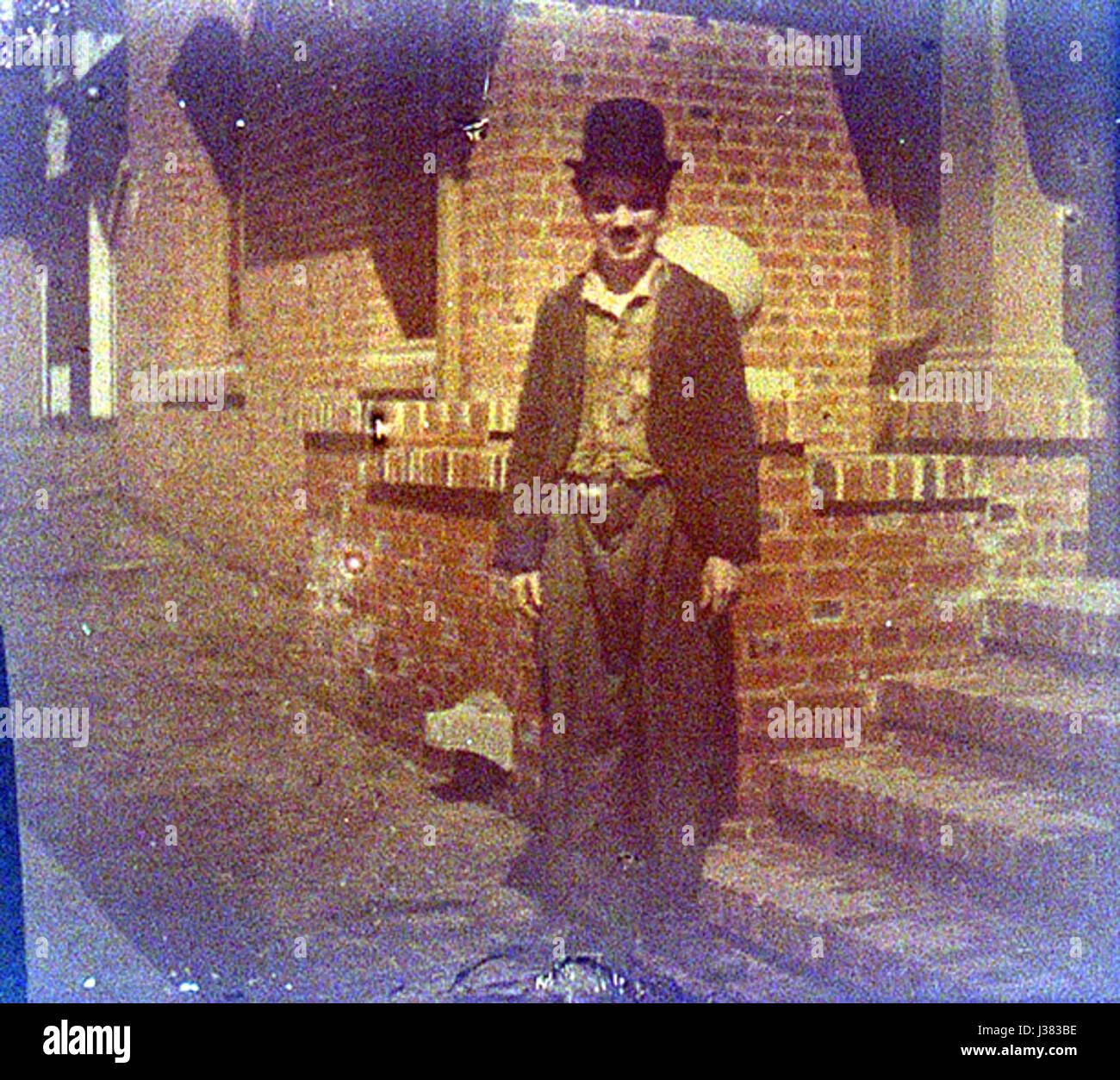 Charlie Chaplin von Charles C. Zoller 1 Stockfoto