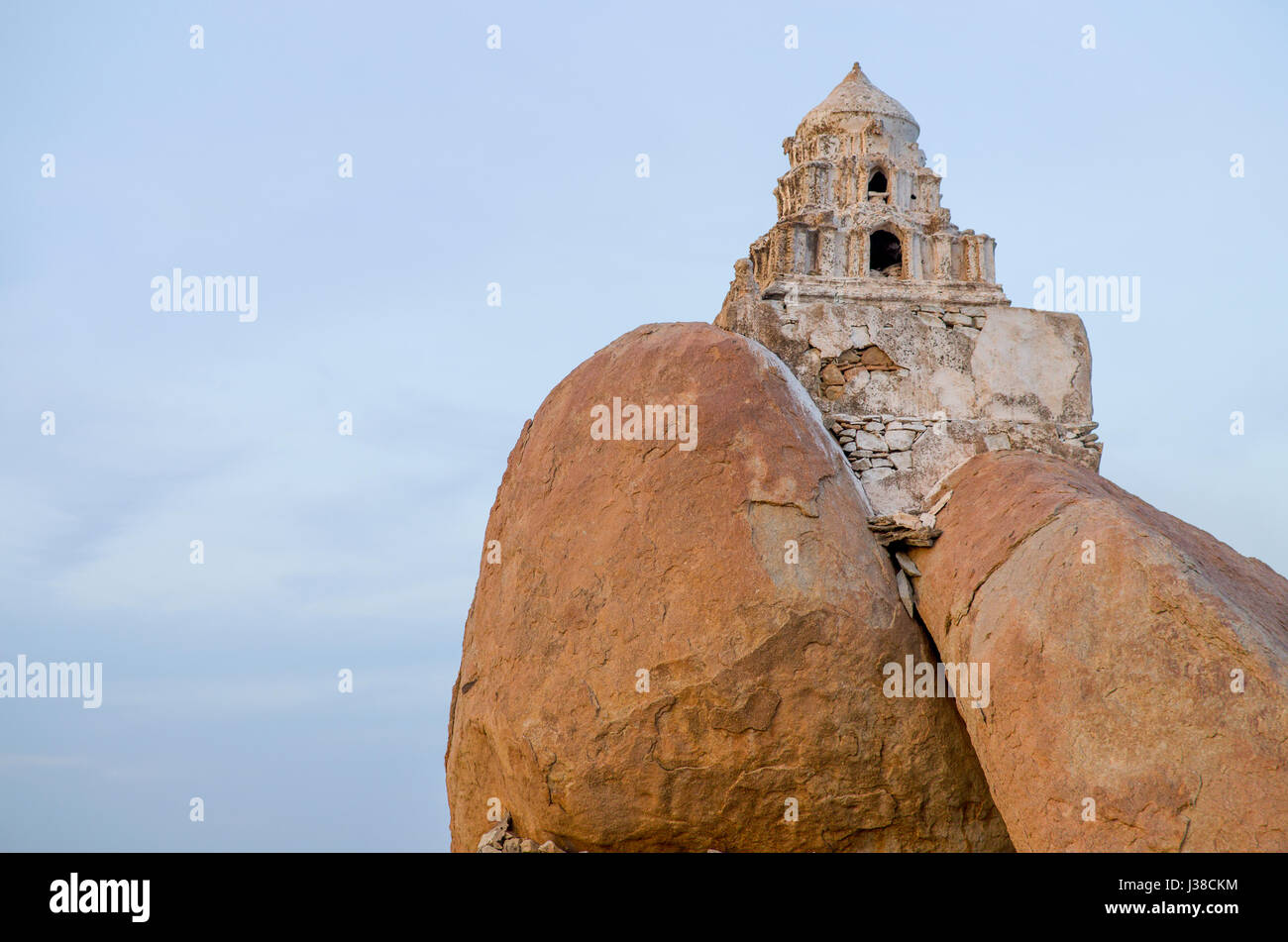 Die antike Stadt Hampi in Indien Stockfoto
