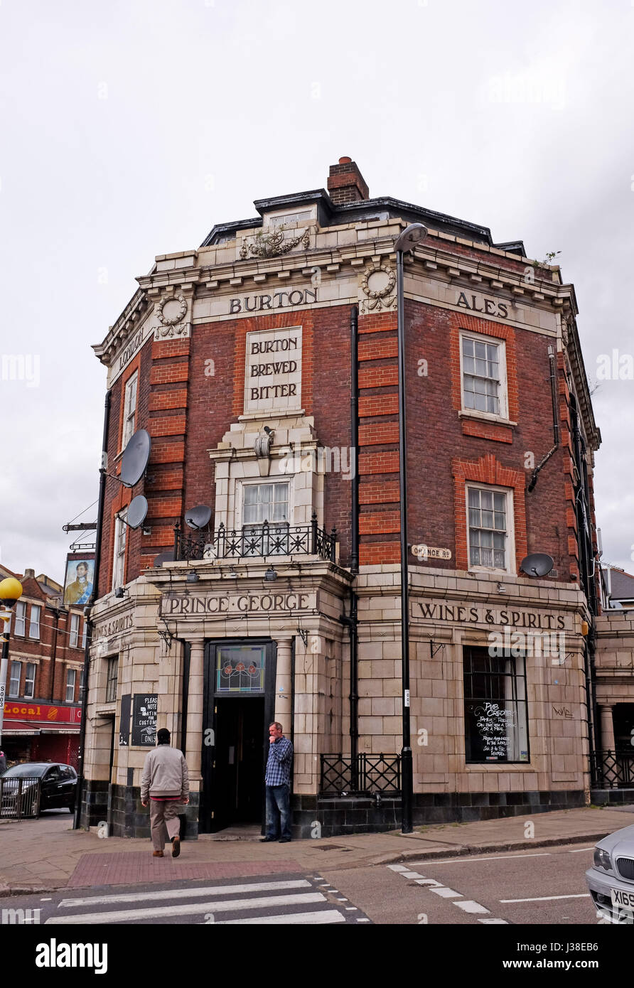 Prince George Pub Thornton Heath und Crystal Palace im Borough of Croydon South London UK Stockfoto