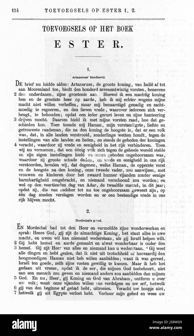 Dieser Titel bezieht sich auf einen Teil eines Werkes, in dem die apokryphen Bücher diskutiert werden, wahrscheinlich Teil religiöser Texte oder Geschichte. Es untersucht die nicht-kanonischen Bücher, die nicht im Standardkanon der Bibel enthalten sind, und gibt Einblicke in ihren Inhalt und ihre historische Bedeutung. Stockfoto