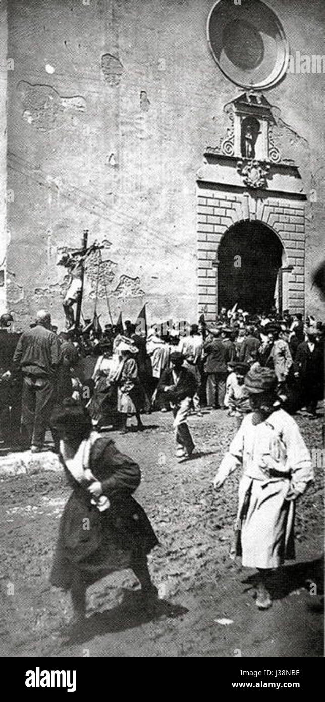 Crist De La Sang 1900 Stockfoto