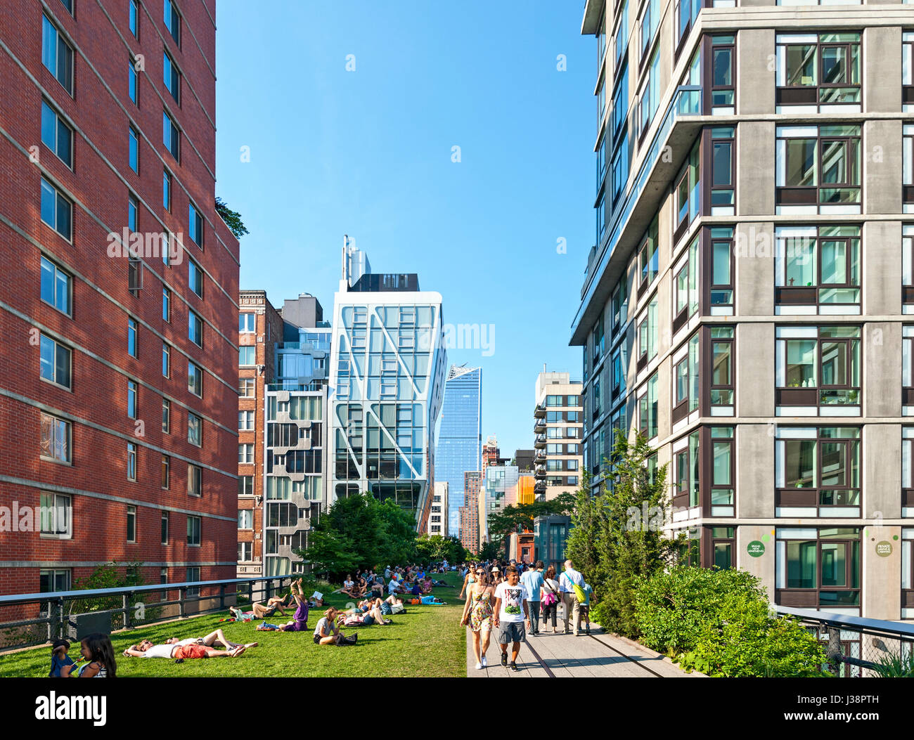 High Line-New York City-Chelsea-Manhattan Stockfoto