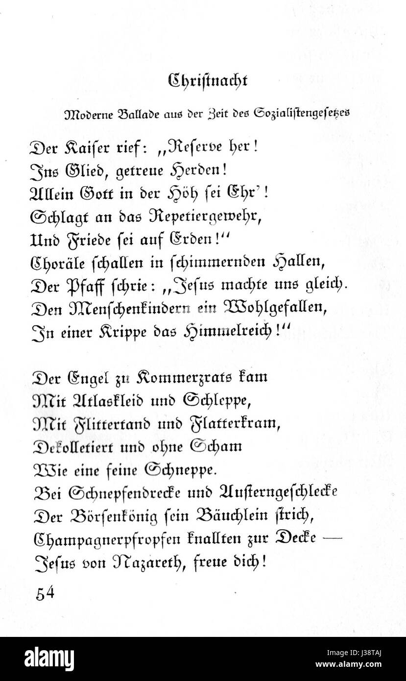 Christnacht 1 Stockfoto