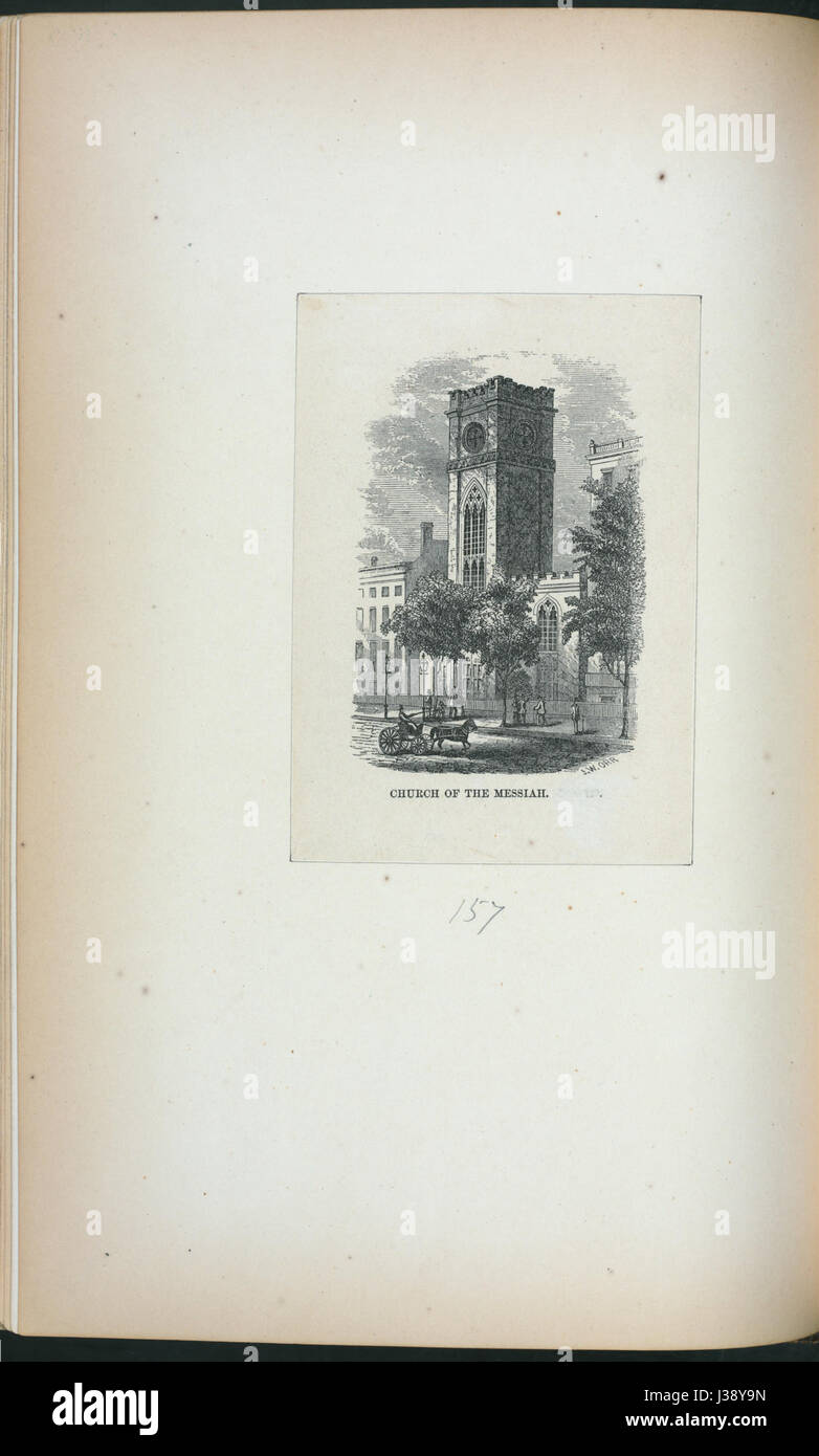 Die Kirche des Messias ist eine bedeutende religiöse Stätte mit tiefen kulturellen und historischen Wurzeln. Seine Architektur und sein Design spiegeln die künstlerischen Traditionen seiner Zeit wider und dienen sowohl als spirituelles Zentrum als auch als Wahrzeichen in seiner Gemeinde. Stockfoto