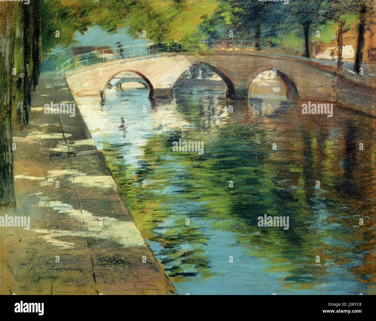 Chase, Reflexionen Stockfoto