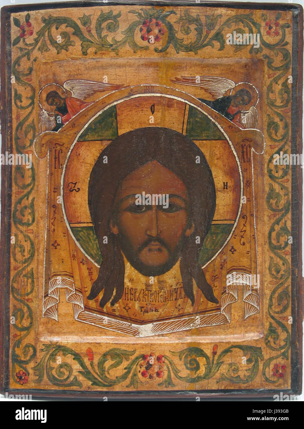 Christus, russischen Norden, 18. cen Stockfoto